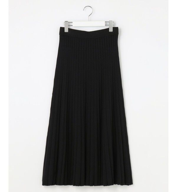 ANY SIS「CICA加工 ニット フレア スカート」|スカート|