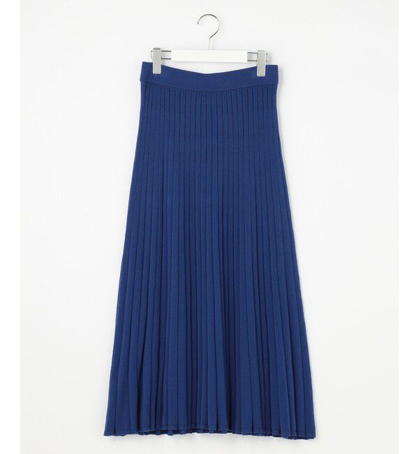 ANY SIS「CICA加工 ニット フレア スカート」|スカート|