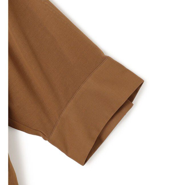 BEIGE,「【洗える・Oggi 10月号掲載】BAC / コットンビックポケットスタンドカラーシャツ」|シャツ・ブラウス|