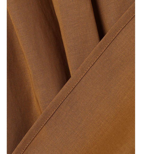 BEIGE,「【洗える・Oggi 10月号掲載】BAC / コットンビックポケットスタンドカラーシャツ」|シャツ・ブラウス|