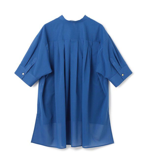 BEIGE,「【洗える・Oggi 10月号掲載】BAC / コットンビックポケットスタンドカラーシャツ」|シャツ・ブラウス|