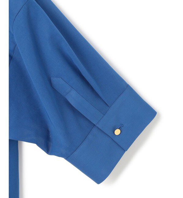 BEIGE,「【洗える・Oggi 10月号掲載】BAC / コットンビックポケットスタンドカラーシャツ」|シャツ・ブラウス|