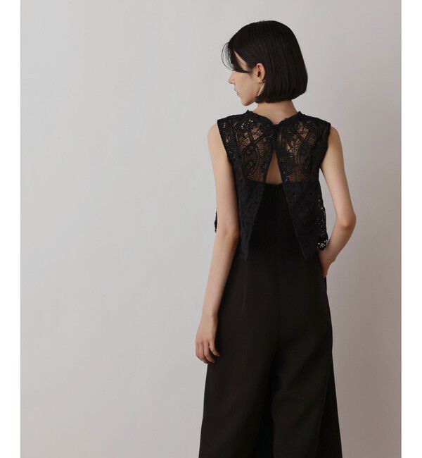 GRACE CONTINENTAL「レースコンビサロペット」|オールインワン|