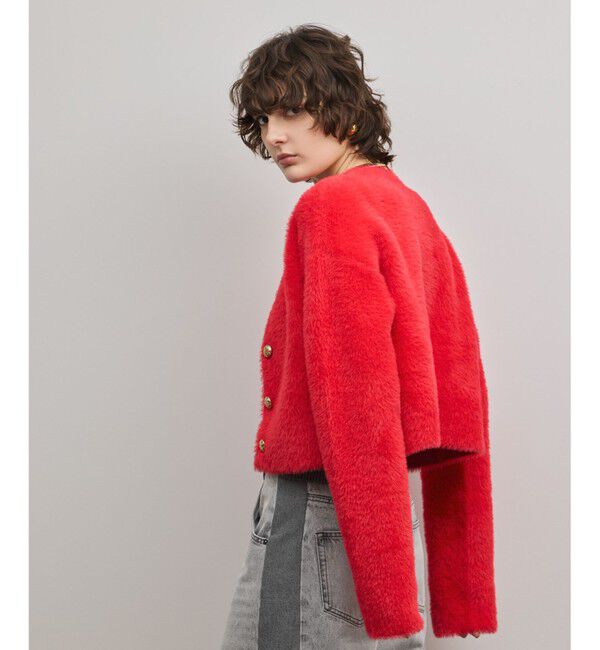 Diagram「フェザーショートニットカーディガン」|カーディガン|