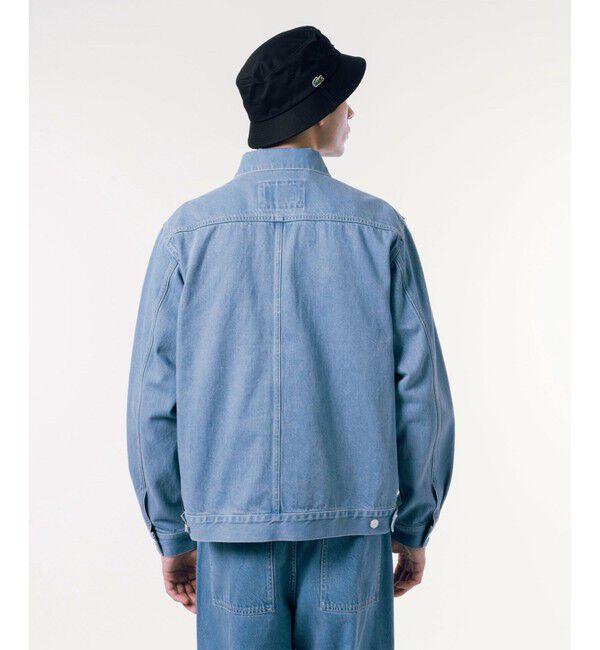 LACOSTE「ボックスデニムジャケット」|デニムジャケット|
