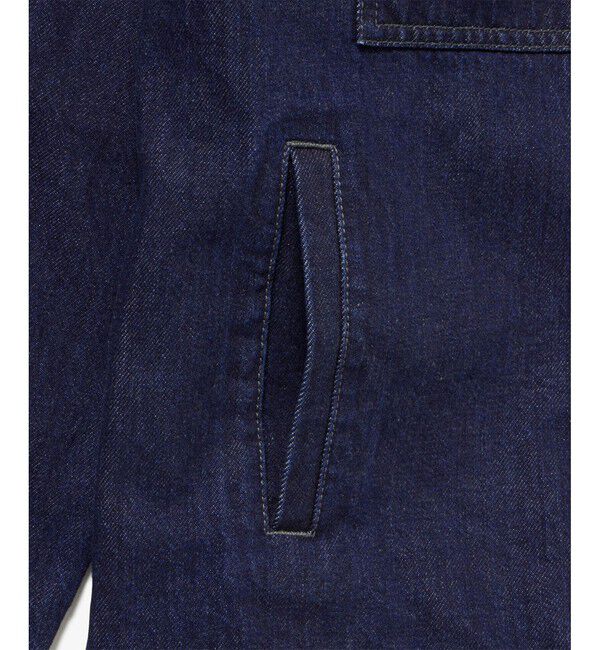 LACOSTE「ボックスデニムジャケット」|デニムジャケット|