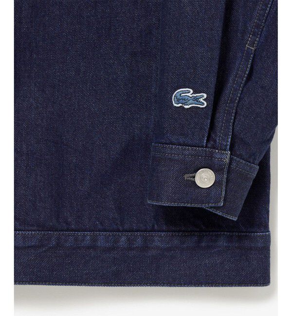 LACOSTE「ボックスデニムジャケット」|デニムジャケット|