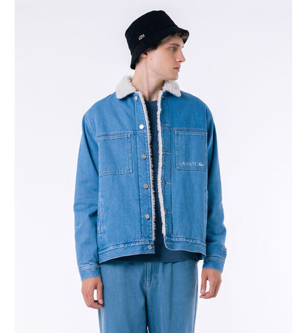 LACOSTE「ワンポイントワニロゴコーデュロイハット」|ハット|