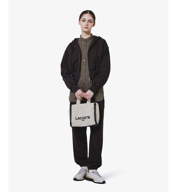 LACOSTE「ロングカフススタンドカラーシャツ」|シャツ・ブラウス|