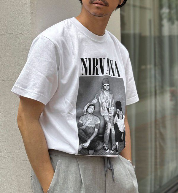 NOLLEY'S goodman「【GOOD ROCK SPEED】別注 NIRVANA / ニルヴァーナ プリントTシャツ 25SS」|Tシャツ・カットソー|