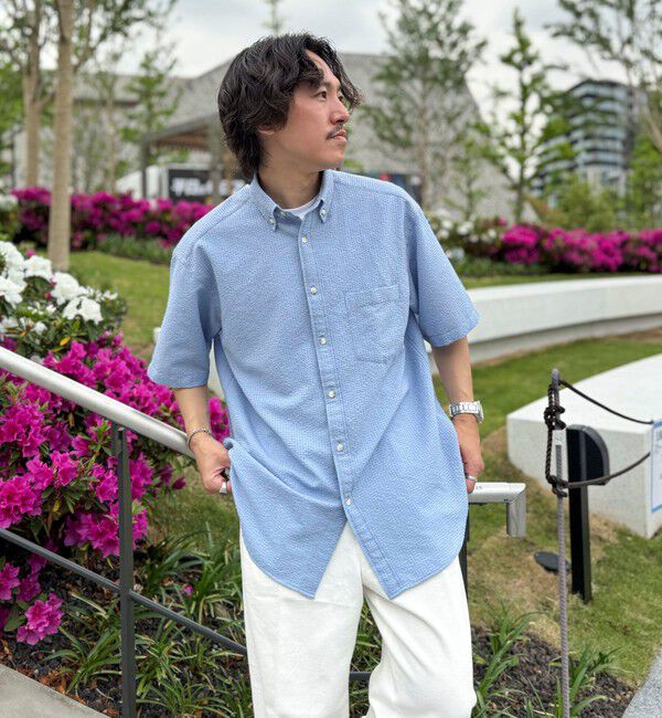 NOLLEY'S goodman「【PrimeFlex DotAir】《吸水速乾》BDシャツ 25SS」|シャツ・ブラウス|