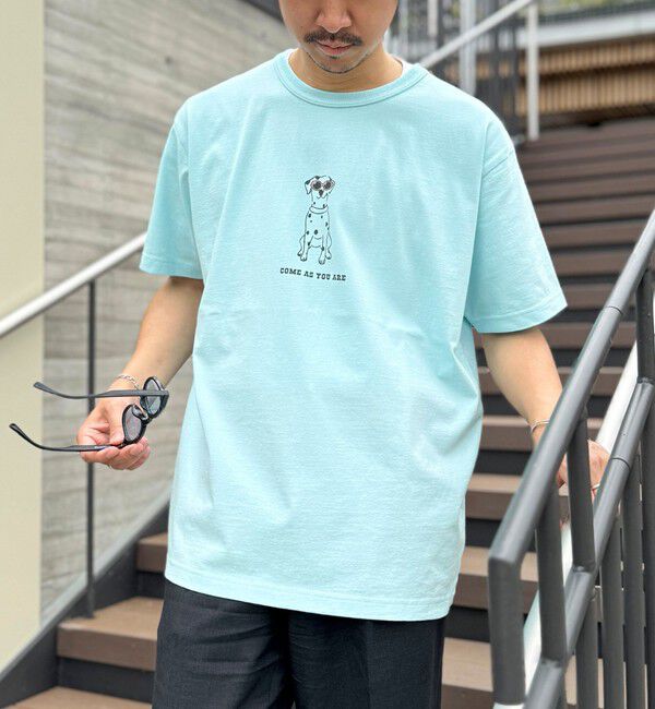 NOLLEY'S goodman「【BARNS OUTFITTERS】別注タフネックT COME AS YOU ARE 25SS」|Tシャツ・カットソー|ブルー