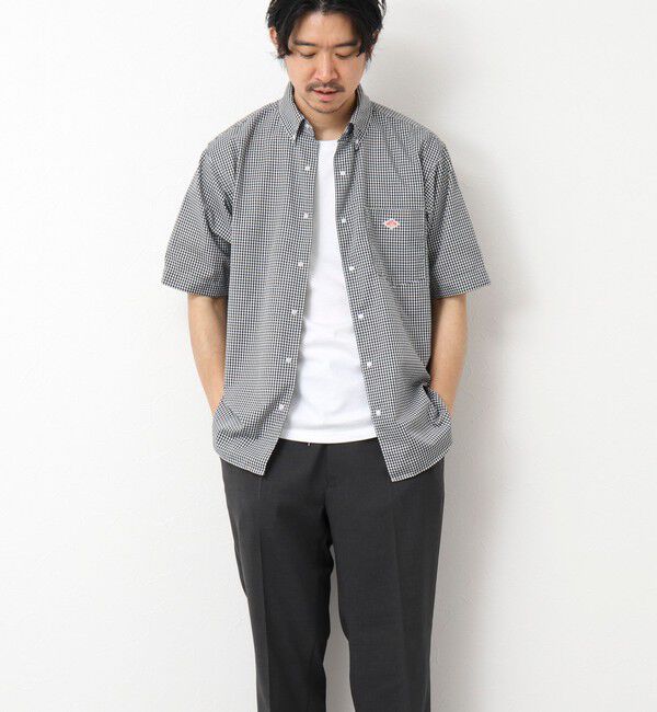 NOLLEY'S goodman「【DANTON/ダントン】DOT BUTTON B.D. SHIRT SS 25SS」|シャツ・ブラウス|