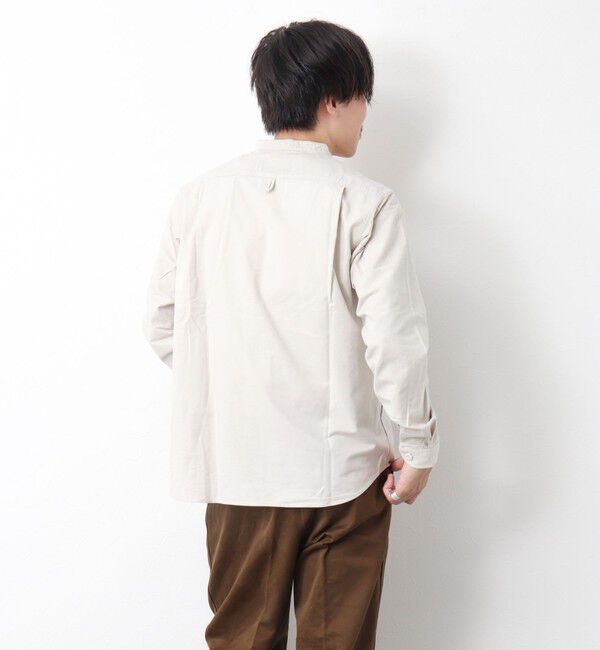 NOLLEY'S goodman「【DANTON/ダントン】BAND COLLAR SHIRT LS 25SS」|シャツ・ブラウス|
