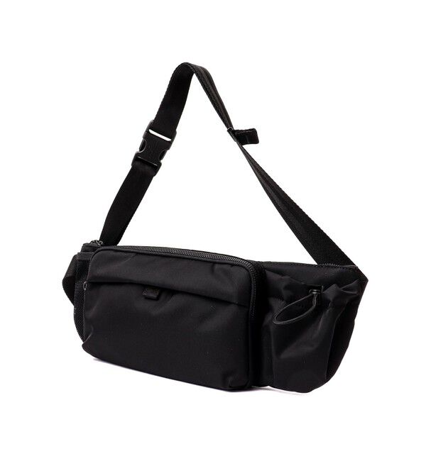 NOLLEY'S goodman「【NESK/ネスク】ロングボディバッグ NS-001」|ショルダー・メッセンジャー|ブラック