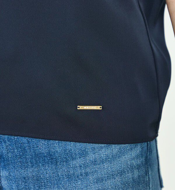 NOLLEY'S「オトナサテン半袖Tブラウス」|シャツ・ブラウス|