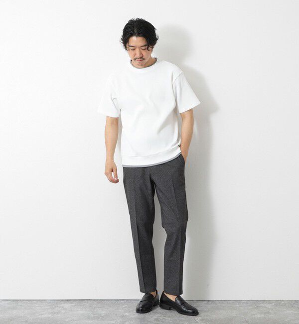 NOLLEY'S goodman「【IRM】《吸水速乾/UVカット》ワッフルフェイクレイヤードTee 25SS」|Tシャツ・カットソー|