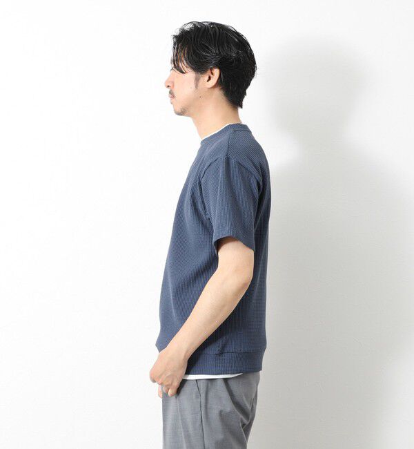 NOLLEY'S goodman「【IRM】《吸水速乾/UVカット》ワッフルフェイクレイヤードTee 25SS」|Tシャツ・カットソー|