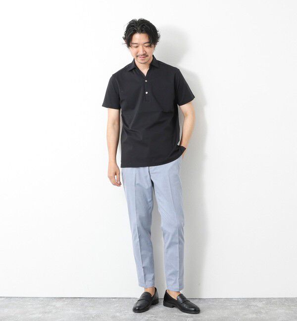 NOLLEY'S goodman「《ビジカジ対応》綿麻COOLMAX イージーPT 25SS」|チノ|