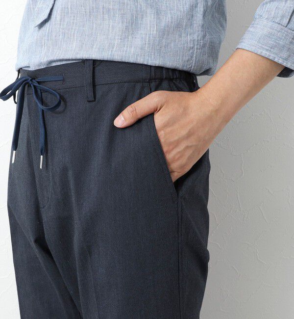 NOLLEY'S goodman「《ビジカジ対応》綿麻COOLMAX イージーPT 25SS」|チノ|