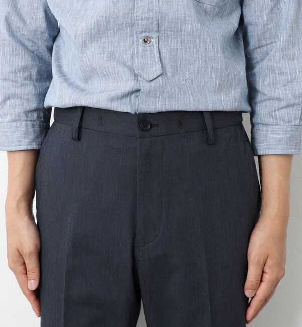 NOLLEY'S goodman「《ビジカジ対応》綿麻COOLMAX イージーPT 25SS」|チノ|