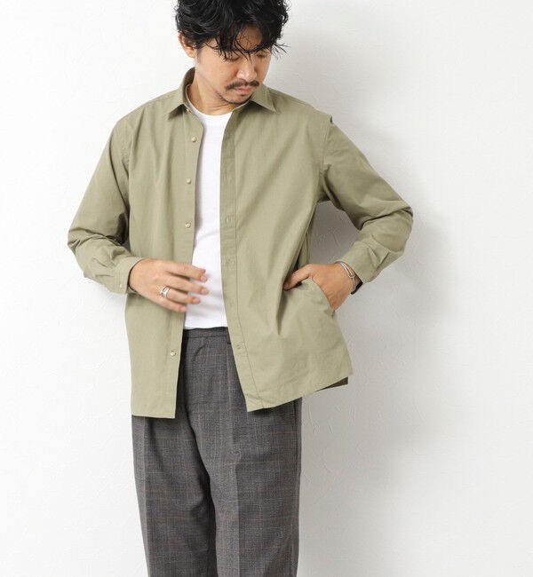 NOLLEY'S goodman「ピーチブロード レギュラーカラーシャツ 25AW」|シャツ・ブラウス|