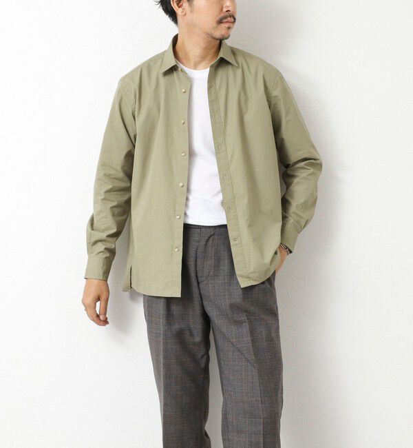 NOLLEY'S goodman「ピーチブロード レギュラーカラーシャツ 25AW」|シャツ・ブラウス|