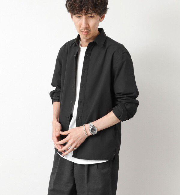 NOLLEY'S goodman「ピーチブロード レギュラーカラーシャツ 25AW」|シャツ・ブラウス|