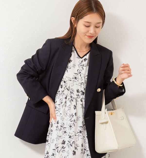 NOLLEY'S sophi「ウォッシャブルシャークダブルジャケット」|テーラードジャケット|