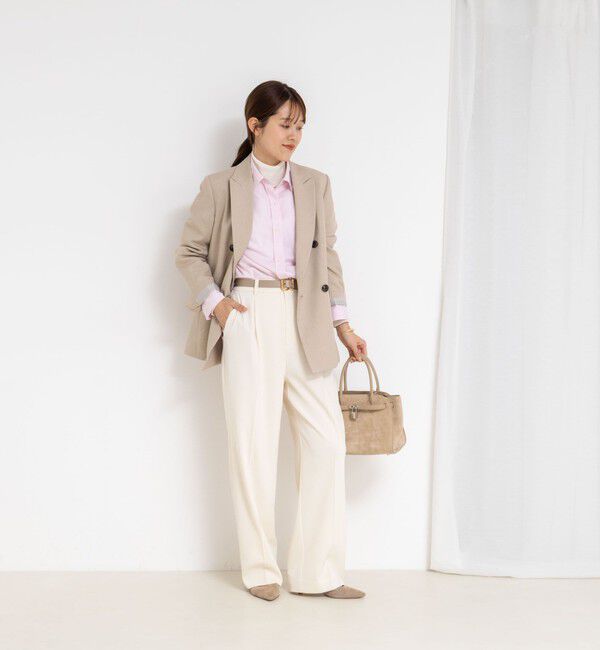 NOLLEY'S sophi「ウォッシャブルシャークダブルジャケット」|テーラードジャケット|