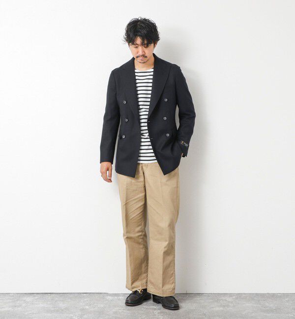 NOLLEY'S goodman「《ビジカジ対応》尾州 WOOL W JACKET 25AW」|テーラードジャケット|