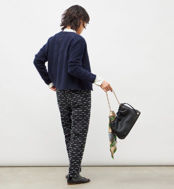 NOLLEY'S「ウォッシャブルストレッチジョーゼットボウタイ風ブラウス」|シャツ・ブラウス|