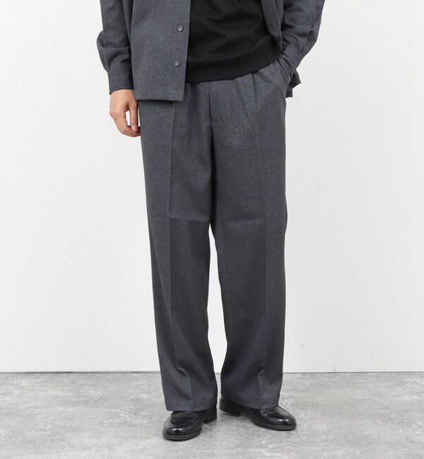 NOLLEY'S goodman「《セットアップ対応》LANATEC イージーケアウォッシャブルパンツ 25AW」|チノ|グレイッシュブルー