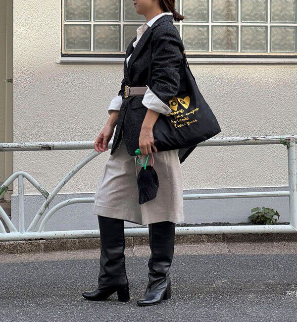 grace grace「【grace grace/グラスグラス】ハートアイサブバッグ」|エコバッグ|