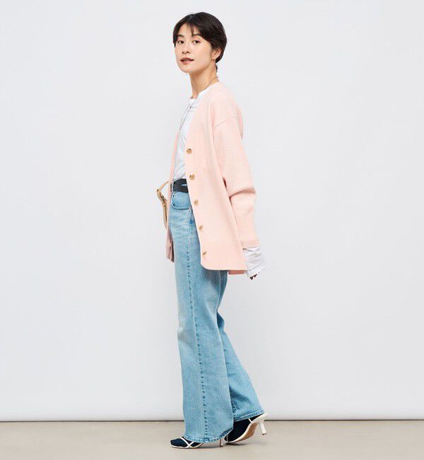 NOLLEY'S「【WEB限定アイテム】2WAY長めVネックカーディガン」|カーディガン|