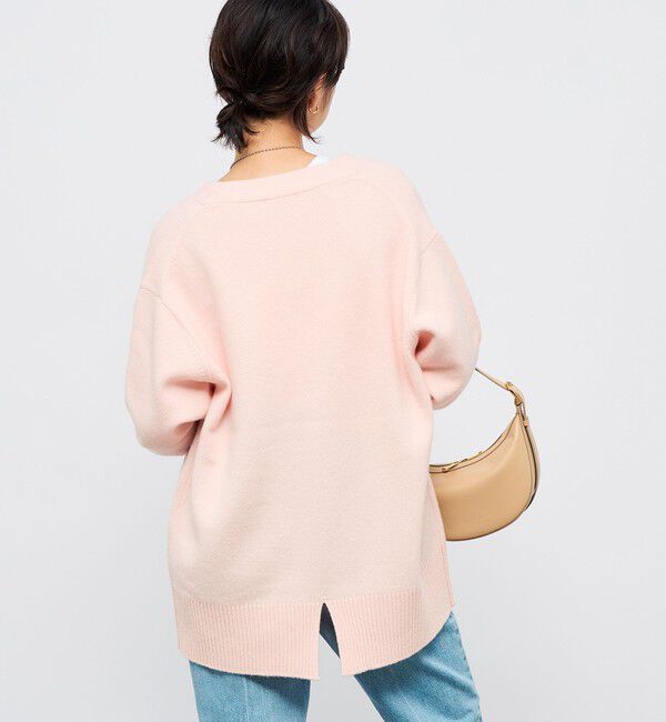 NOLLEY'S「【WEB限定アイテム】2WAY長めVネックカーディガン」|カーディガン|