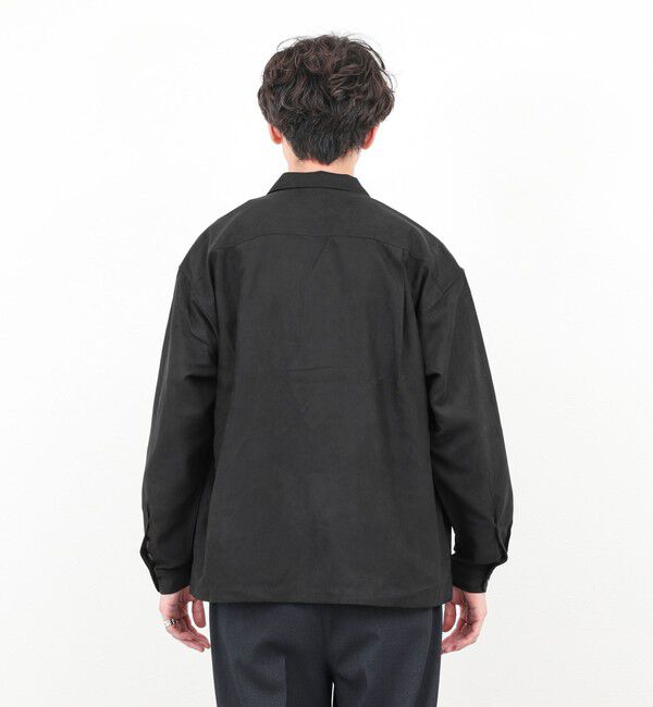 NOLLEY'S goodman「ポリスエード シャツブルゾン 25AW」|ブルゾン・スタジャン|