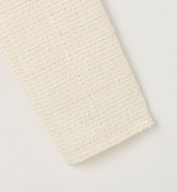 NOLLEY'S「ウォッシャブルツィーディージャージジャケット」|ノーカラージャケット|