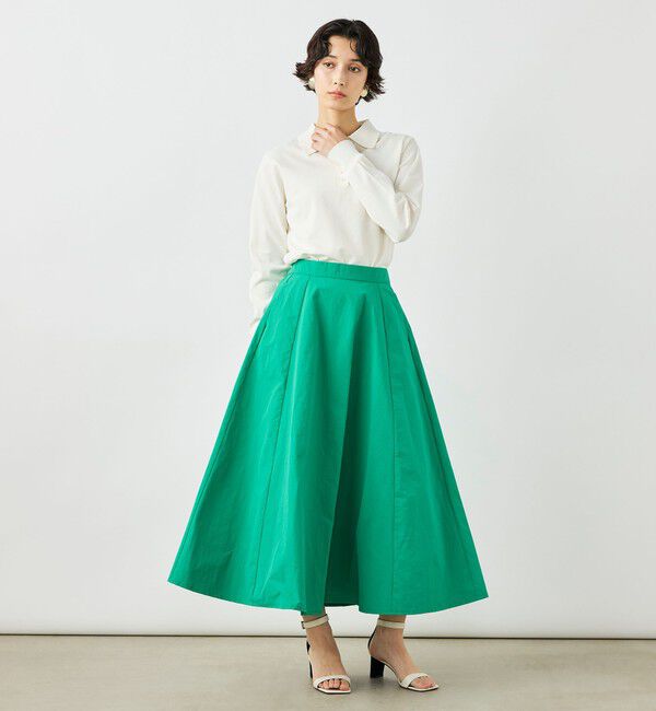 NOLLEY'S「《手洗い可能》コットンテックスポロニット」|ニット・セーター|