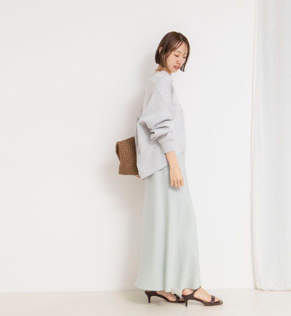 NOLLEY'S「ウォッシャブルセルロースバイヤススカート」|スカート|