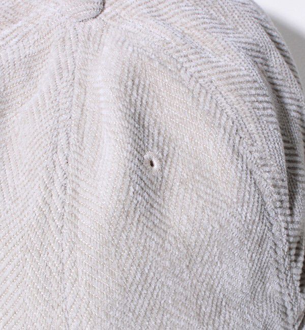 GLOSTER「【GLOSTER/グロスター】ヘリンボーン ロングブリムキャップ」|キャップ・キャスケット|