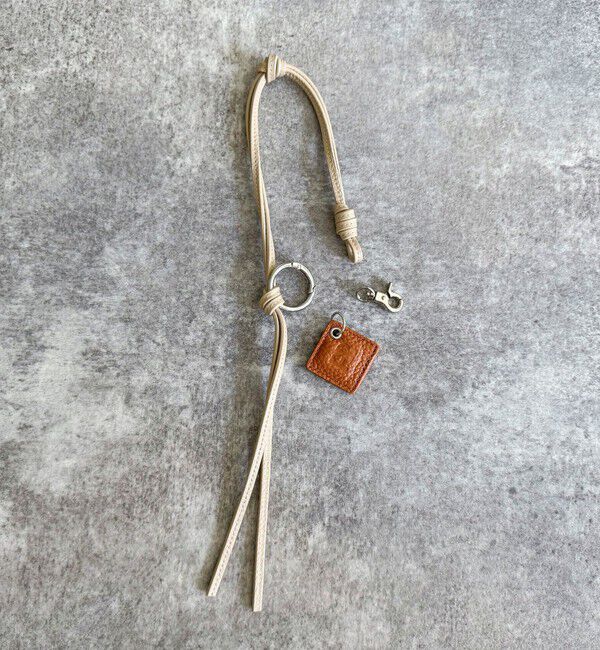 fredy emue「FRロゴ＆タッセルレザーチャーム」|チャーム・キーホルダー|