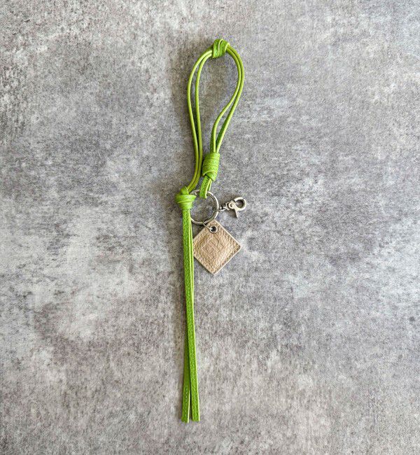 fredy emue「FRロゴ＆タッセルレザーチャーム」|チャーム・キーホルダー|