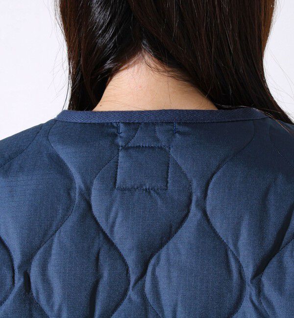 GLOSTER「【GLOSTER別注】TAION ミリタリー クルーネック ライナージャケット」|ダウン|