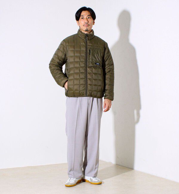 GLOSTER「【2WAYで着回せる】【UNISEX】GLOSTER配色別注 TAIONボア&times;ダウンブルゾン」|ダウン|