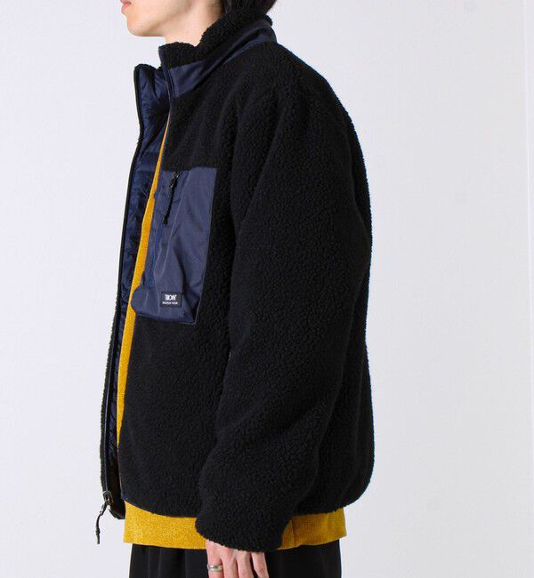 GLOSTER「【2WAYで着回せる】【UNISEX】GLOSTER配色別注 TAIONボア&times;ダウンブルゾン」|ダウン|