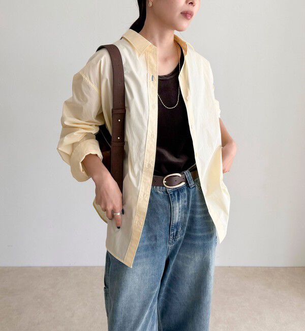 fredy emue「ベーシックエンブロイダリーシャツ」|シャツ・ブラウス|