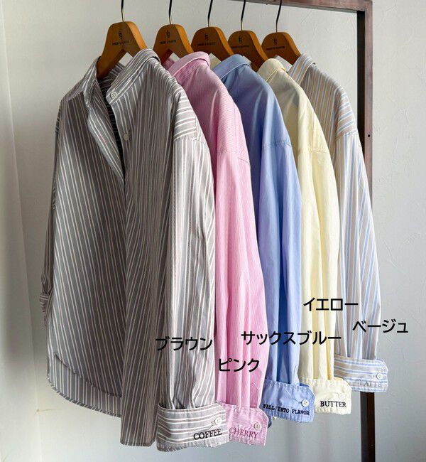 fredy emue「ベーシックエンブロイダリーシャツ」|シャツ・ブラウス|