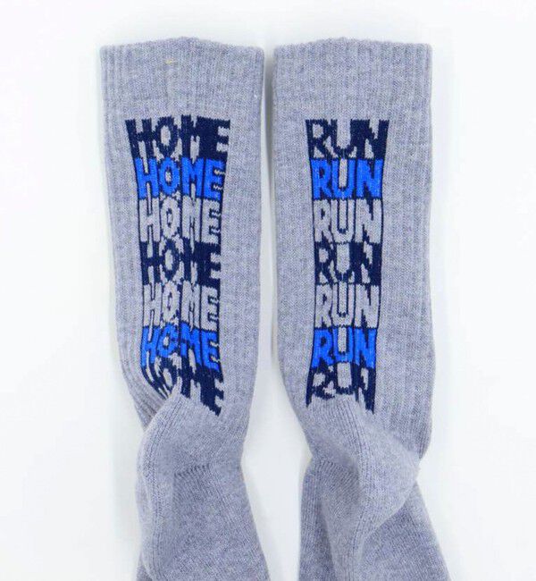 GLOSTER「【ROSTER SOX/ロスターソックス】HOME RUN」|ソックス|ブルー