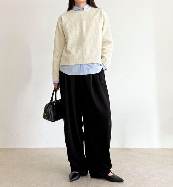 fredy emue「ラメモールプルオーバー」|Tシャツ・カットソー|